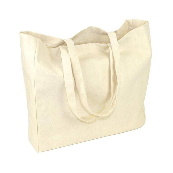 Large Canvas Tote Bag 43cm x 38cm x 10cm image number 3