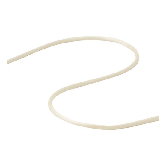 Antique White Ribbon Knot Cord 2mm x 10m image number 1