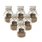 Glass Jar with Jute Wrap 6 Pack Bundle image number 1