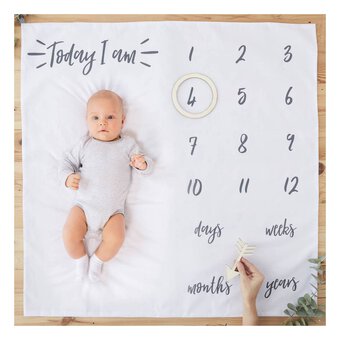 Ginger Ray Oh Baby Milestone Mat