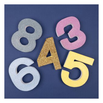 Mini Mache Number 8 10cm