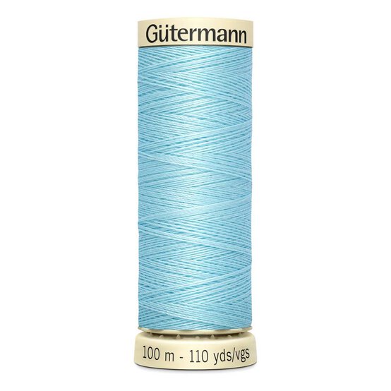 Gutermann Blue Sew All Thread 100m (195) image number 1