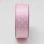 Baby Pink Spots Grosgrain Ribbon 19mm x 4m image number 4