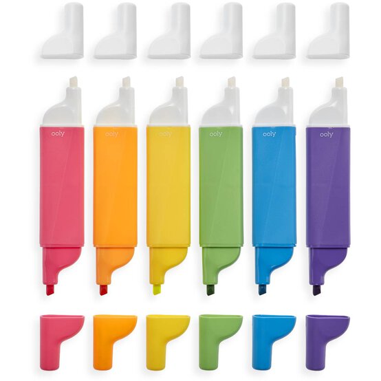 Do-Overs Erasable Highlighters 6 Pack image number 3