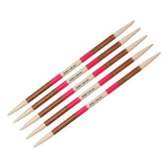 Pony Flair Double Ended Knitting Needles 20cm 7mm 5 Pack