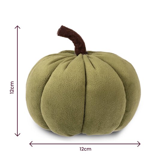 Green Plush Pumpkin 12cm image number 5