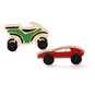 Make Your Own Wooden Car and Motorbike Racer 2 Pack image number 1