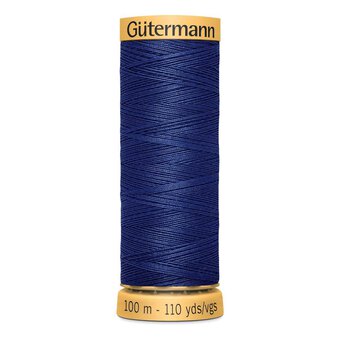 Gutermann Blue Cotton Thread 100m (5123)