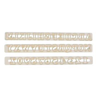 FMM Art Deco Alphabet and Number Cutters 3 Pieces