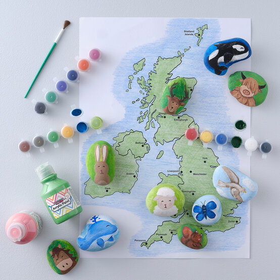 How to Make Pebble Story Stones image number 1