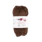 Knitcraft Dark Brown Tiny Friends Yarn 25g image number 1