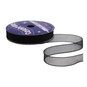 Black Organdie Ribbon 9mm x 8m image number 2