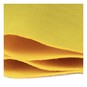 Yellow Polyester Felt Sheet A4 image number 2