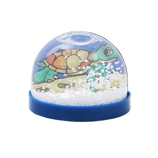 Colour-In Ocean Snow Globe Kit image number 1