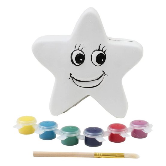 Paint Your Own Star Money Box image number 1