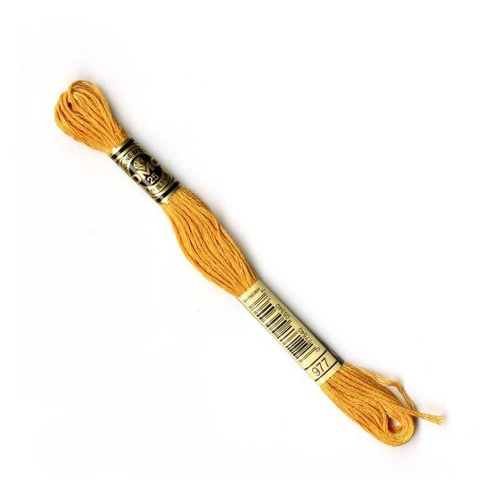 DMC Brown Mouline Special 25 Cotton Thread 8m (977) image number 1