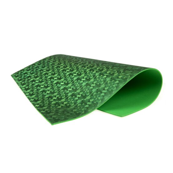 Green Hologram EVA Foam Sheet 22.5cm x 30cm image number 3