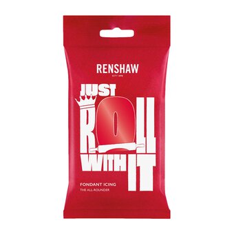 Renshaw Ready To Roll Poppy Red Icing 250g