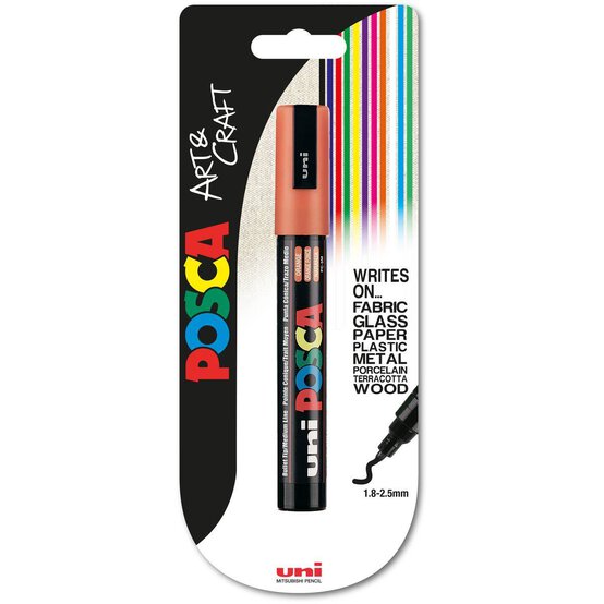 Uni-ball Orange Posca Marker PC-5M image number 3