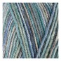 James C Brett Aqua Grey Mix Stonewash DK Yarn 100g image number 2