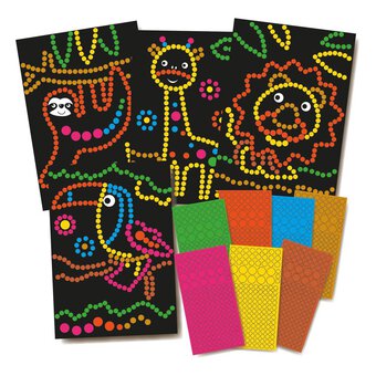 Jungle Dotty Art 4 Pack