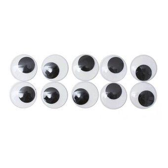 Large Googly Eyes 4cm 10 Pack