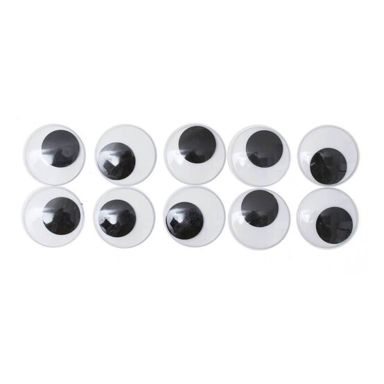 Large Googly Eyes 4cm 10 Pack image number 1