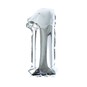 Silver Foil Number 1 Balloon image number 1