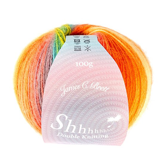 James C Brett Tangerine Surprise Shhh DK Yarn 100g image number 1