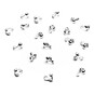 Beads Unlimited Silver Plated Midi Callottes 3mm 56 Pack image number 1