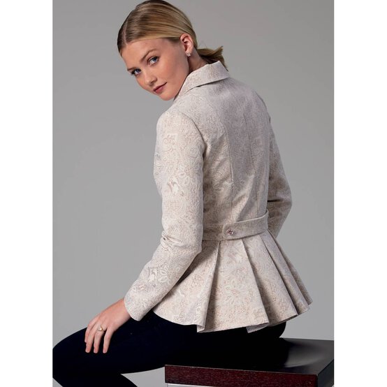 McCall&rsquo;s Peplum Jackets Sewing Pattern M7513 (6-14) image number 6