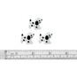 Trimits Black and White Dog Craft Buttons 4 Pieces image number 3