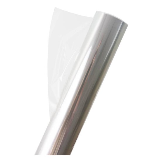 Clear Floral Film Roll 50cm x 28m image number 1