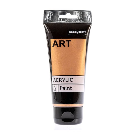 Bronze Art Acrylic Paint 75ml image number 1