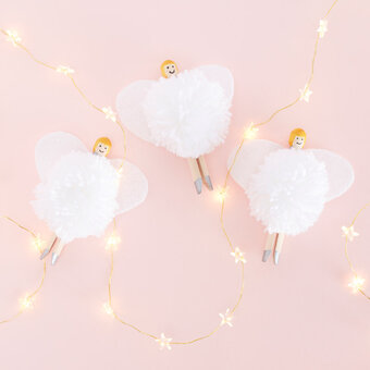 How to Make Pompom Fairies