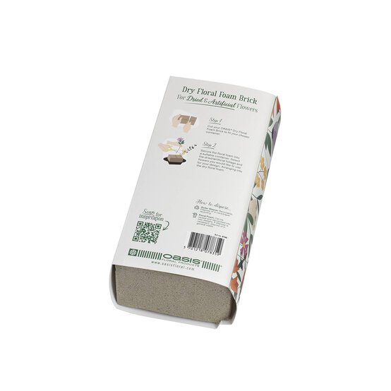 Oasis Dry Foam Brick 23cm x 11cm x 8cm image number 2