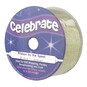 Gold Metallic Ribbon 26mm x 4m image number 1