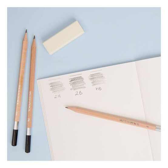 Graphite Sketching Pencils&nbsp;3 Pack image number 4