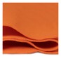 Orange Polyester Felt Sheet A4 image number 2