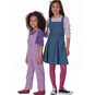 McCall&rsquo;s Girls&rsquo; Overalls Sewing Pattern M7459 (7-14) image number 6
