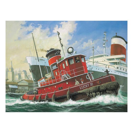 Revell Harbour Tug Boat Model Kit 1:108 image number 3
