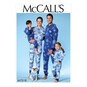 McCall&rsquo;s Family Onesies Sewing Pattern M7518 (3-8) image number 1