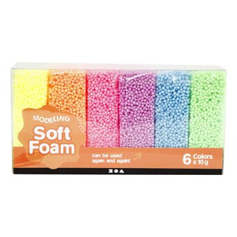 Modelling Soft Foam 10g 6 Pack