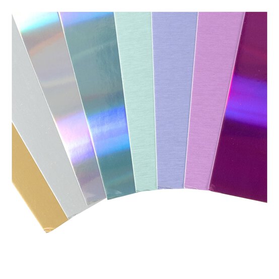 Pastel Foil Paper Pad A4 16 Pack  image number 3