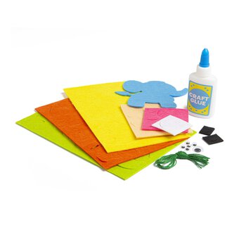 Make Your Own Jungle Felt Bunting Set
