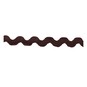 Chocolate Ric Rac Ribbon 6mm x 4m image number 2