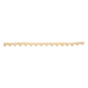 Cream 7mm Pom Pom Trim by the Metre