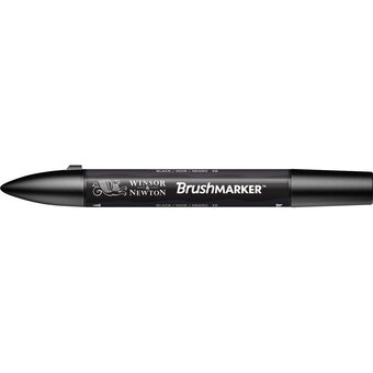 Winsor & Newton Black Brushmarker