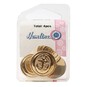 Hemline Gold Metal Military Anchors Button 4 Pack image number 2