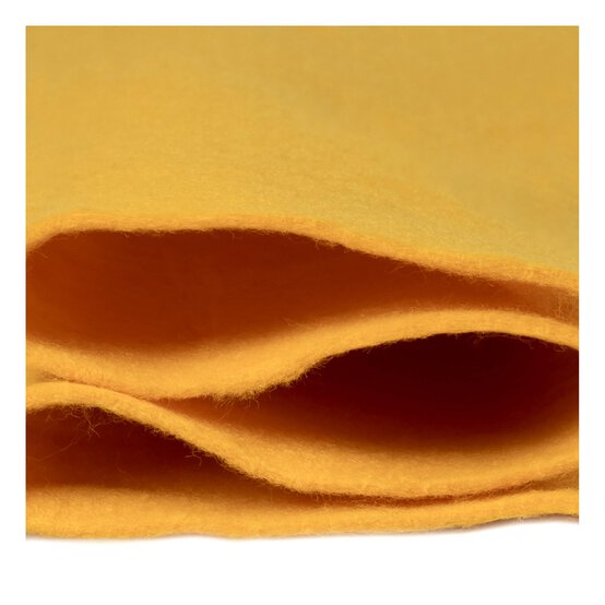 Gold Polyester Felt Sheet A4 image number 2